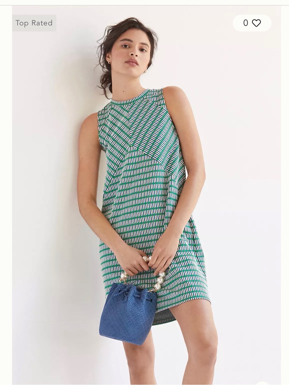 Anthropologie Maeve Seamed Jacquard Mini Dress